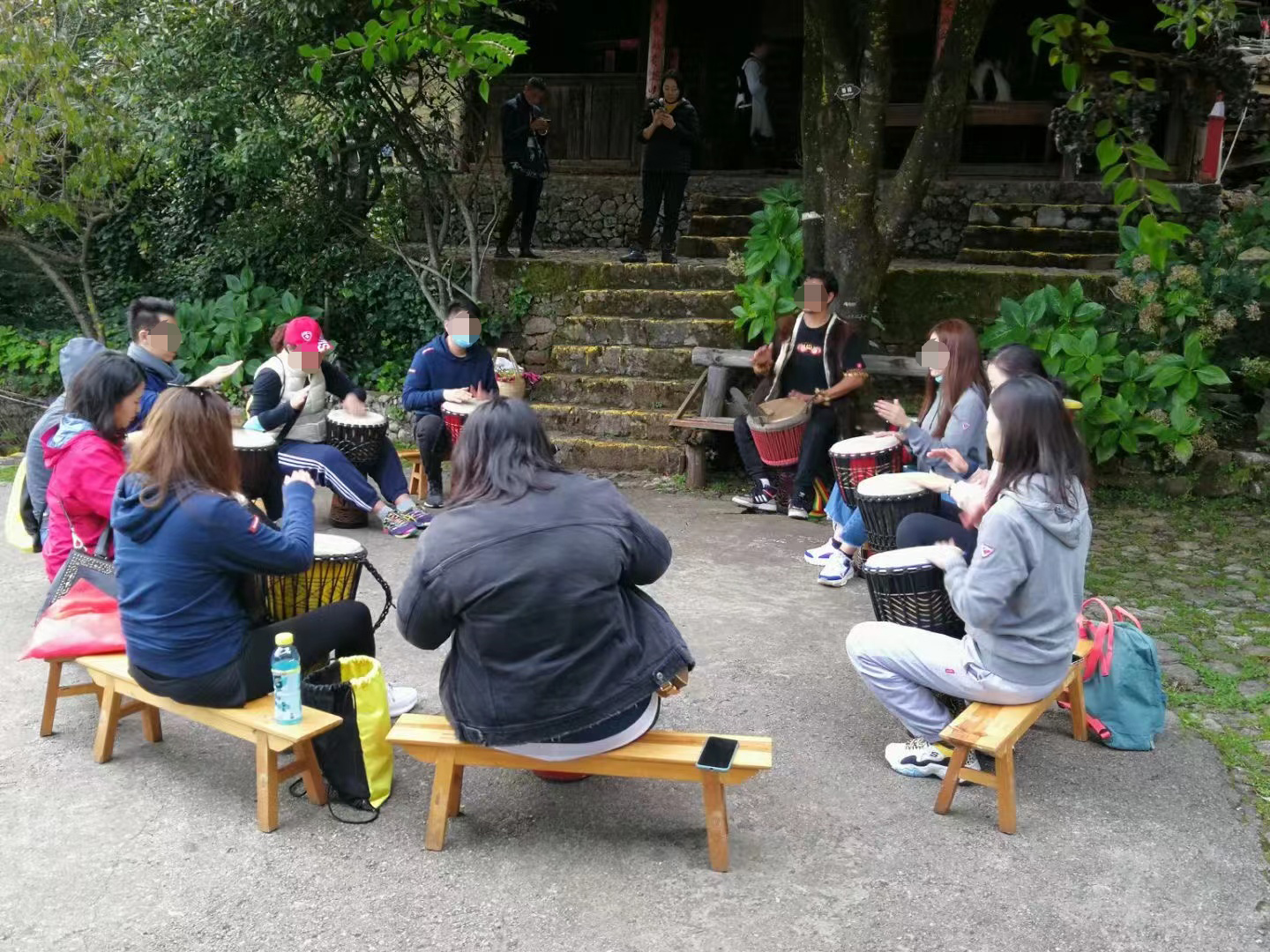 東巴送福+手鼓體驗